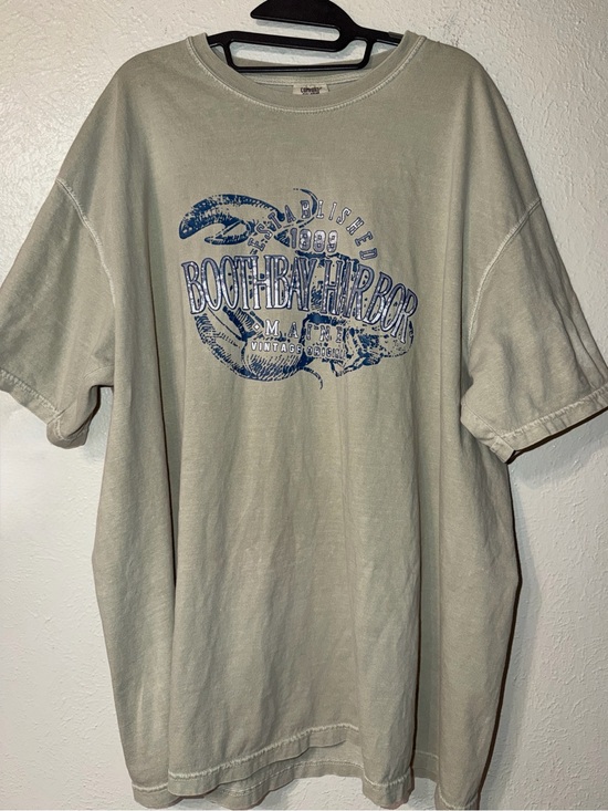 Comfort Colors Other - Boothbay Harbor MAINE Vintage Original Established 1889 Souvenir T-Shirt Sz 2XL